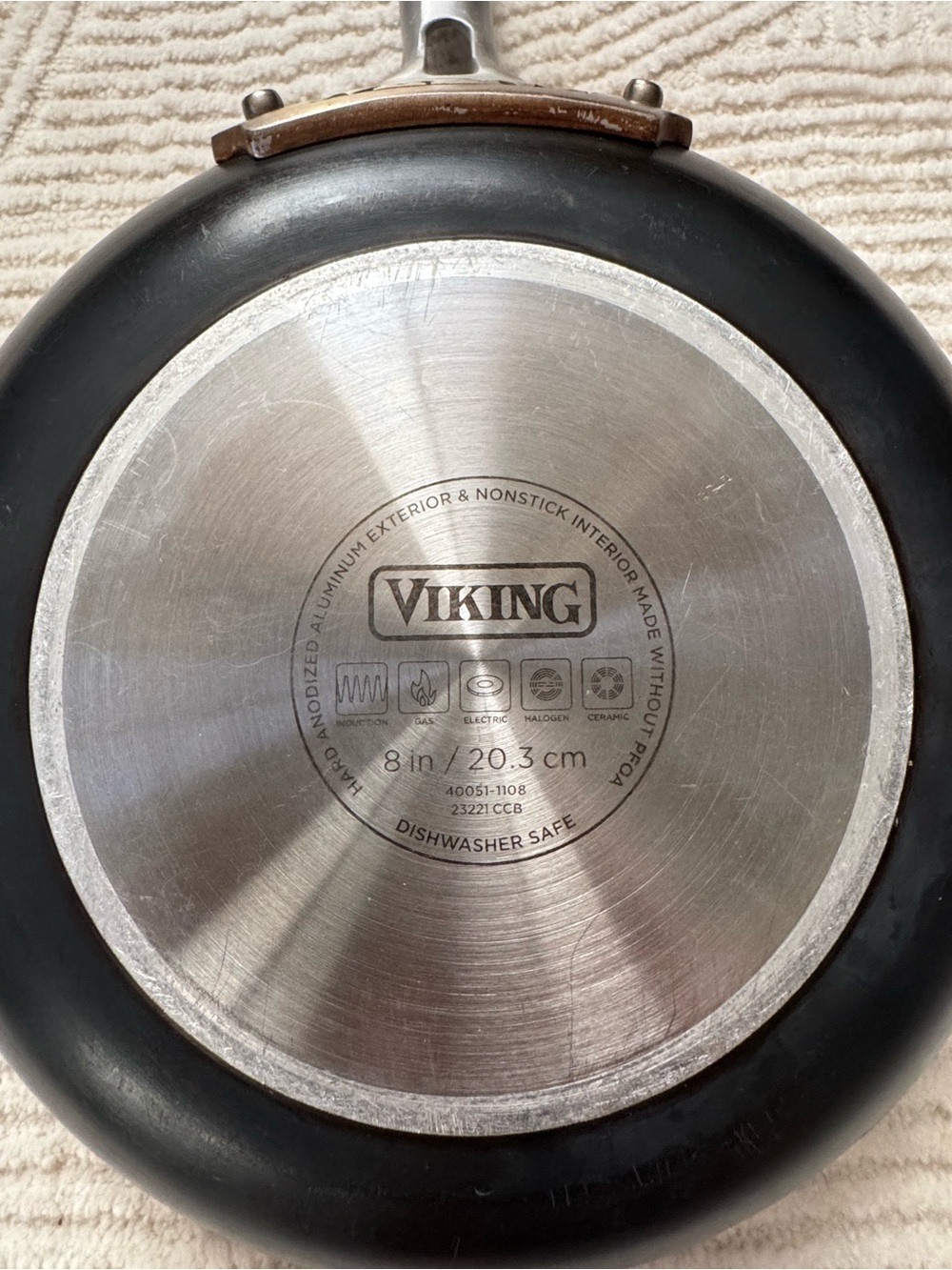 Viking 8-inch Black Nonstick Frying Pan